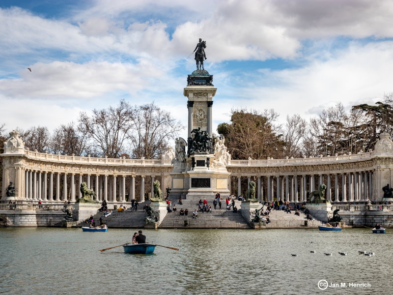Monumento a Alfonso XII - Ruta por el Parque del Retiro de Madrid